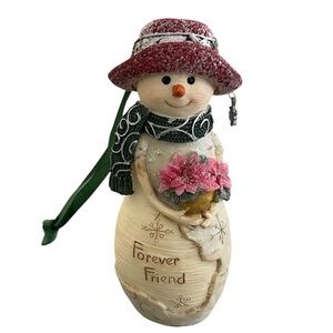PAVILLION GIFT COMPANY BirchHearts “Forever Friend” Charming Snowman Ornament